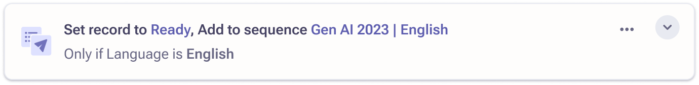 Action tooltip overlay